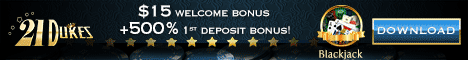 $15 Free 500% 1st dep.