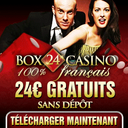 Box24 casino Francais
                      250x250 2400€ (FR)