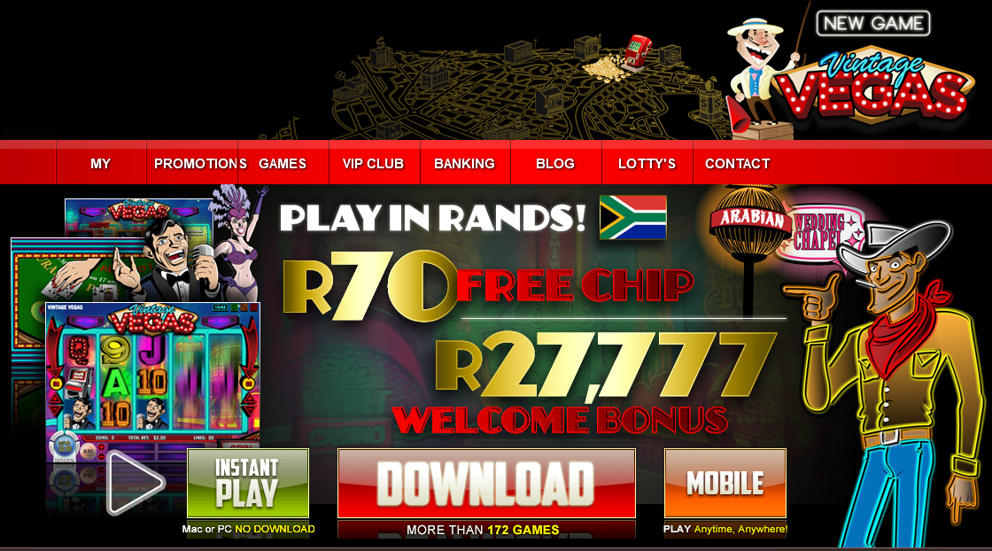 R70 FREE CHIP
                        R27,777 WELCOME BONUS